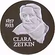 Clara Zetkin Bildseite (polierte Platte)