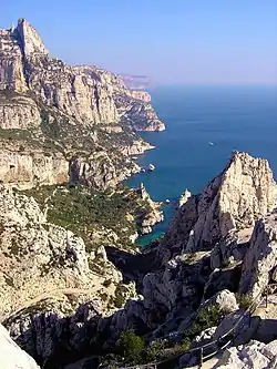 Die Calanques in der Nähe Marseilles