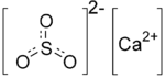 Struktur von Calciumsulfit
