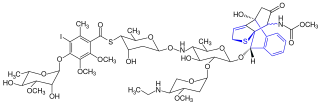 Strukturformel von Calicheamicin epsilon