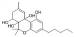 Strukturformel Cannabitetrol