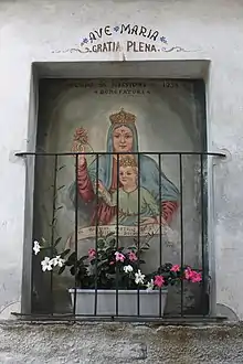 Gordevio, Fresko Madonna di Re