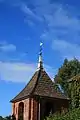 Turmspitze der Deichkirche Carolinensiel