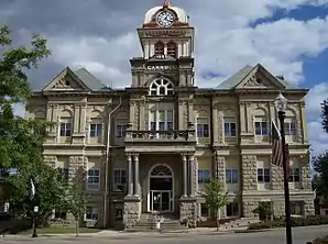 Carroll County Courthouse in Carrollton, gelistet im NRHP mit der Nr. 74001406