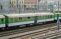 Ehemaliger SBB-Mitteleinstiegswagen als Serie EA.940 der FNM in Milano Cadorna