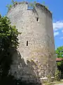 Turmruine von Château de Castelnau-sur-l’Auvignon