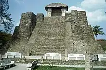 Tempelpyramide von Castillo de Teayo (um 1400 n. Chr.)