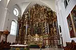 Altar in der Kirche Heiligen Jungfrau Maria