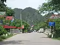 Straßenbrücke im Osten von Hoa Lư