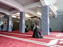 Gebetsraum in der Centrum-Moschee Hamburg