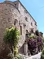 Burg und Stadtmuseum von Cervo, bergseitiger Zugang zur Altstadt