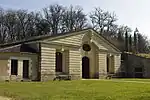 Pavillon des Weinkellers.