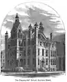 Die Chauncy Hall School, ca. 1881