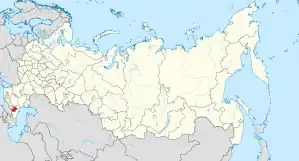 Lage innerhalb Russlands