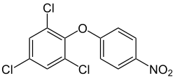 Strukturformel von Chlornitrofen