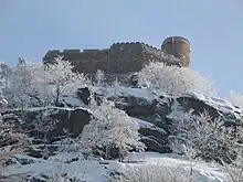 Burg Chojnik, Januar 2006