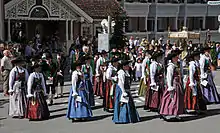 Kirchenchor in Südtirol