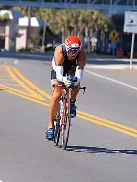 Chris McDonald beim Ironman Florida, 2010