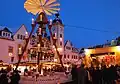 Weihnachtspyramide auf dem Christmarkt