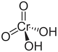 Struktur von Chromsäure