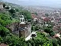 Erlöserkirche / Prizren (um 1330 erbaut): im März 2004 in Gegenwart von KFOR-Truppen niedergebrannt