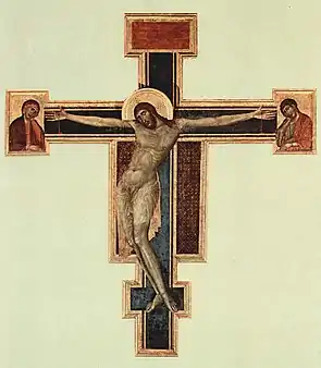 Croce dipinta: Cimabue; 1287/88 Museo del’opera di S. Croce, Florenz,