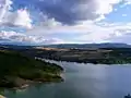 Blick auf den Cinciș-Stausee