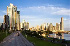 Skyline Panama-Stadt