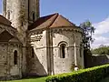 St-Nicolas – Chorkapelle mit Taubenschlag und Seitenkapelle