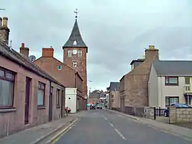 Straßenzug in Coupar Angus