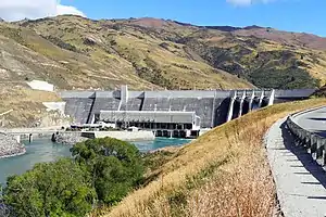 Clyde Dam mit der Clyde Power Station