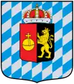 Erster Wappenschild des Königreichs Bayern 1806