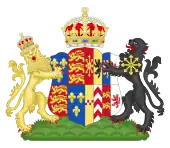 Königliches Wappen von Anna von Kleve