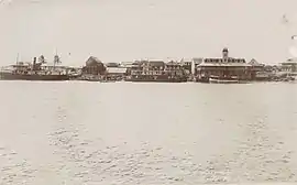 Hafen und Stadt im Jahr 1904