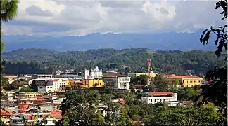 Stadt Cobán in der Sierra de Chamá