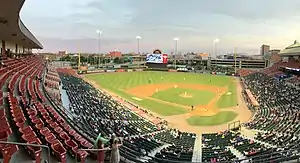 Das damalige Coca-Cola Field im Juni 2018