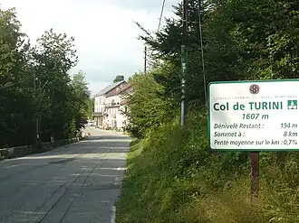 Passhöhe des Col de Turini