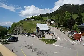 Passhöhe des Col de la Forclaz