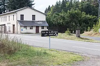 Passhöhe des Col de la Moréno