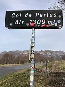 Passhöhe des Col du Pertus