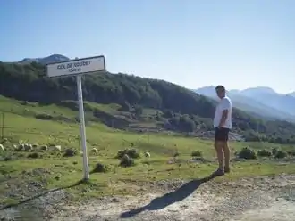 Col de Soudet, Passhöhe