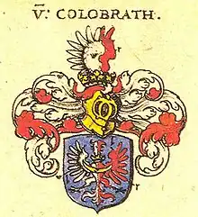 Wappen der Kolowrat im Johann Siebmacher (1605)