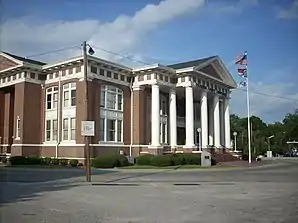 Columbus County Courthouse, gelistet im NRHP mit der Nr. 79001695