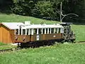 Triebwagen Alioth 105 der Rittner Bahn