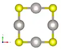 mit Blickrichtung parallel zur c-Achse