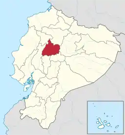 Lage in Ecuador