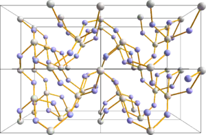 Struktur von Tellurdioxid