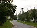 Hauptstraße mit Blick auf den Glockenturm