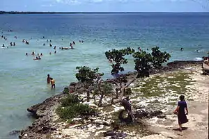 Blick über die Playa Larga in der Schweinebucht