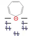 Cycloheptatrienanion